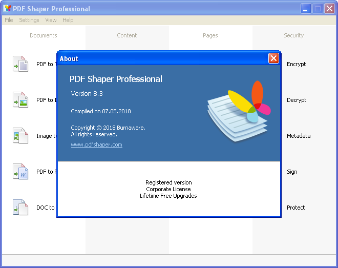 Burnaware PDF Shaper Pro 8.3 Final | Katılımsız