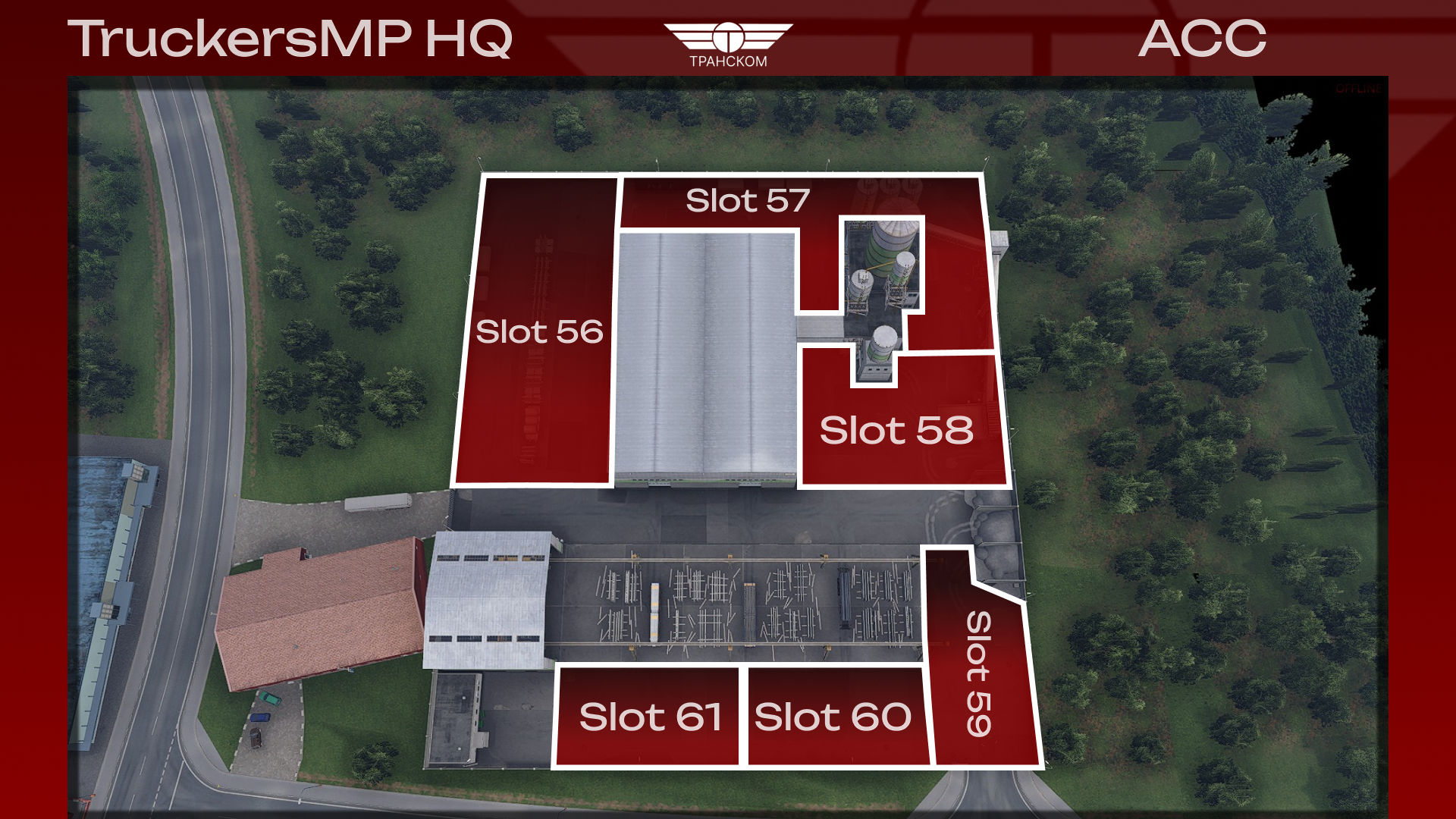 TruckersMP HQ (ACC) Slot 56-61