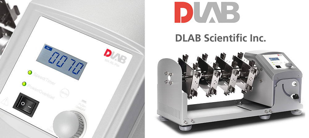 DLAB MX-RL-Pro Tüp Döndürücü 10... 70 rpm LCD Göstergeli