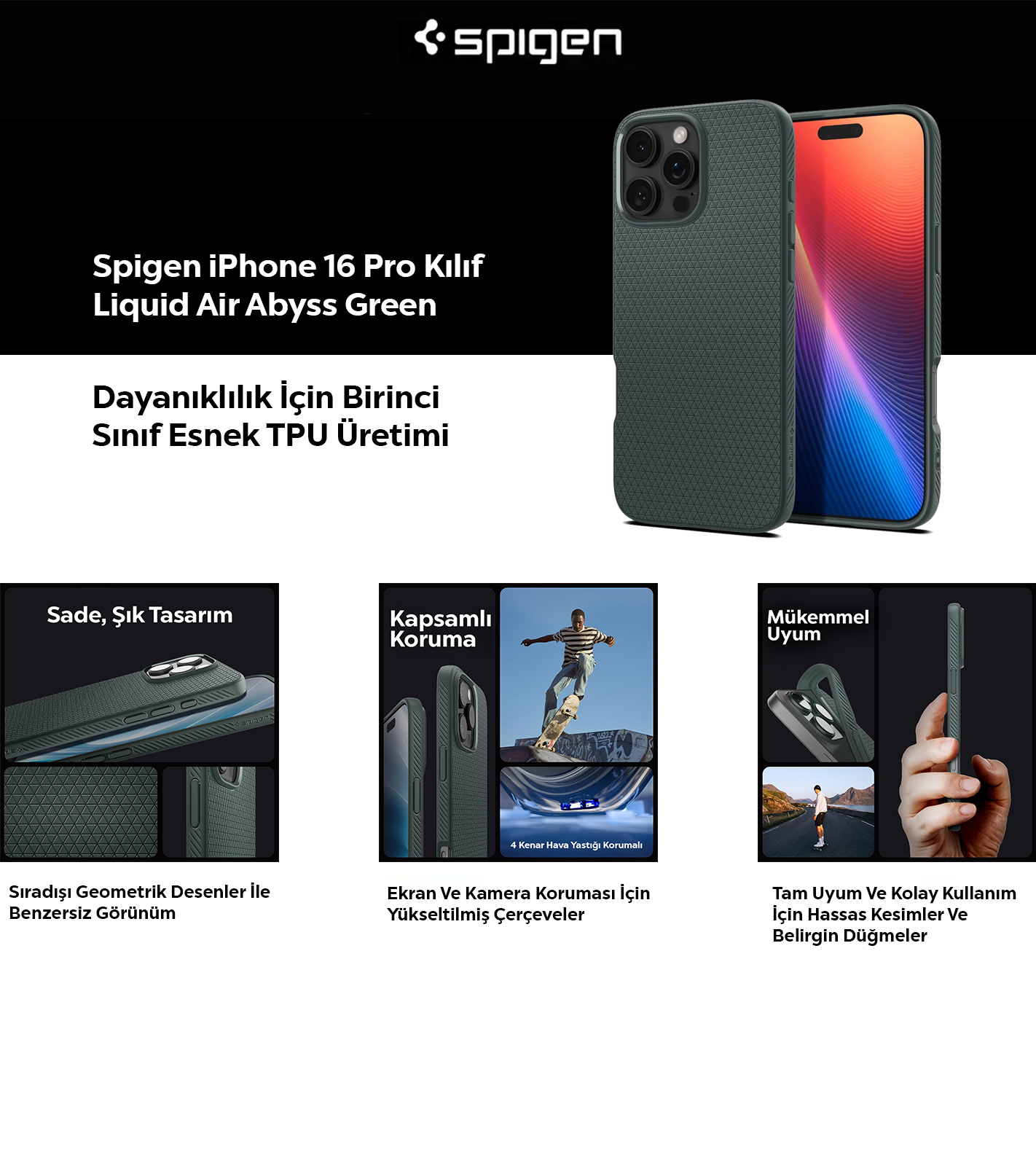 Spigen Kılıf Özellikleri