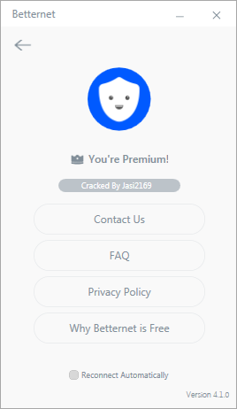 Betternet for Windows 4.1.0 Premium | Katılımsız