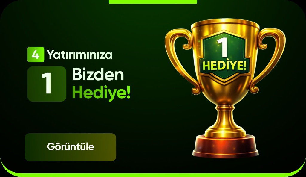 Gün İçerisinde 4 Yatırım Yapana 1 Yatırım Hediye