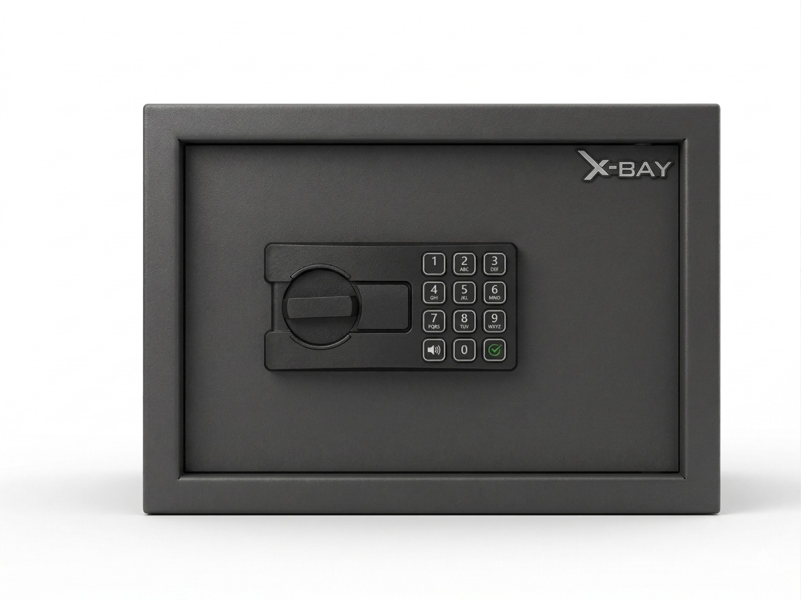 X-Bay XB-2500 elektronik dijital çelik kasa önden görünüm