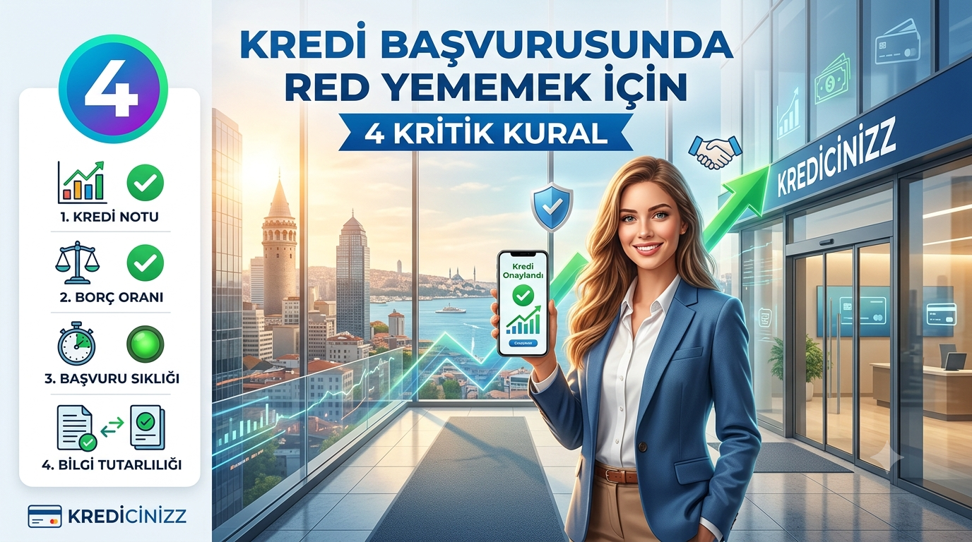 Neden Kredi Alamıyorum 4 altın kural