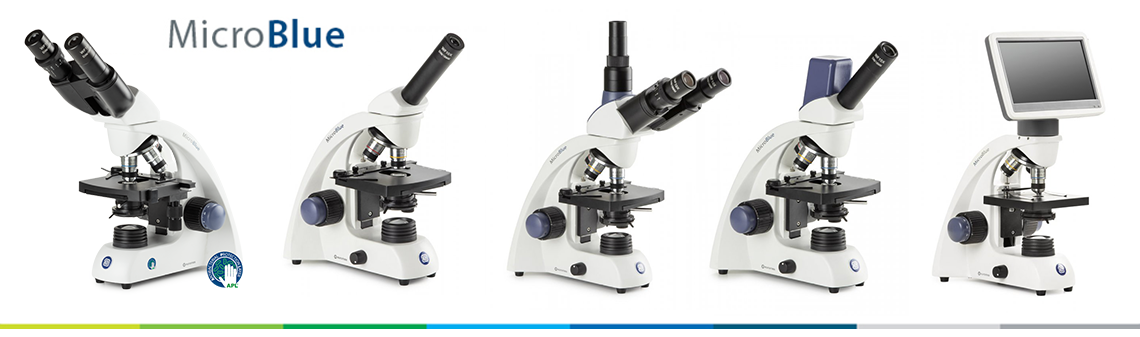 microblue serisi eğitim amaçlı mikroskoplar