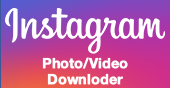 instagram image video downloader php script