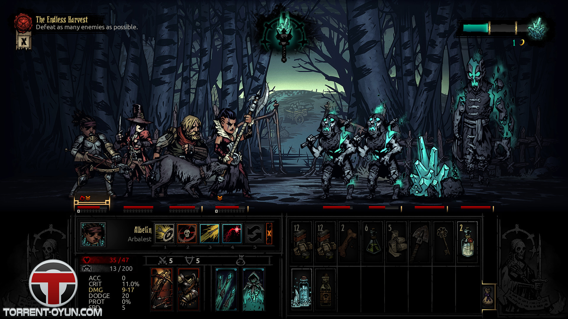 darkest dungeon color of madness bosses