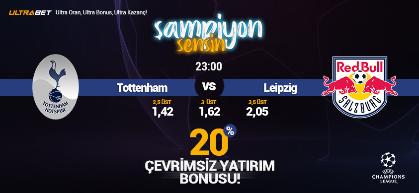 Tottenham - Lepigzig Canlı Maç İzle