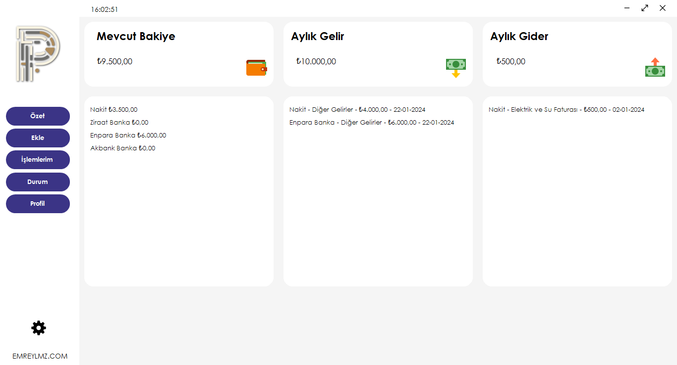 GitHub - emreylmzcom/ParaBil: ParaBil, bir gelir/gider uygulamasıdır.