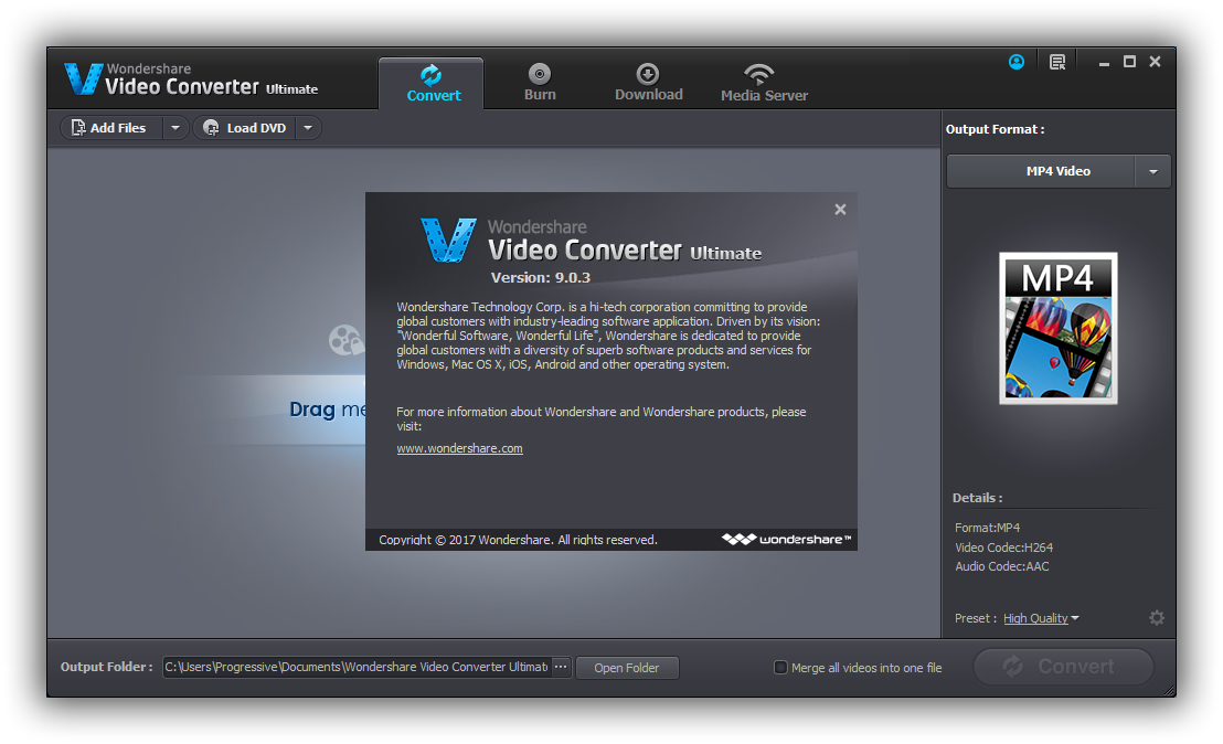 wondershare video converter ultimate 8.0.0.10