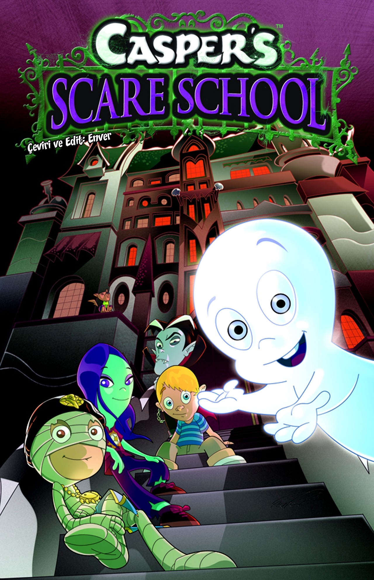 Scare school. Каспер школа страха. Школа монстров Каспер.