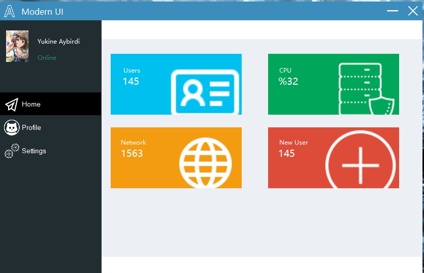 C# Modern UI. C# UI Design. Фреймворк c#. Modern UI Design.