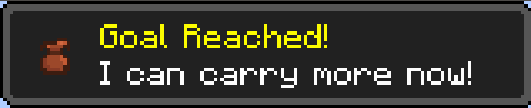 And... New Achievement! (Craft Pouch)