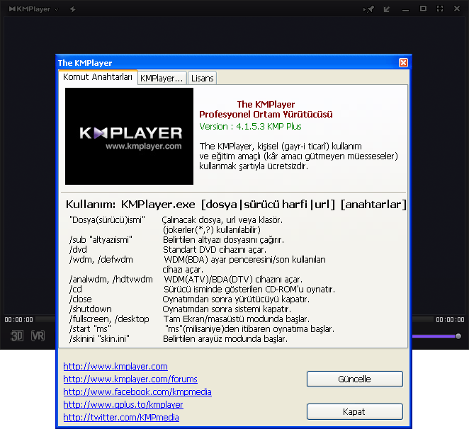 The KMPlayer 4.1.5.3 Final | Katılımsız