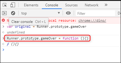 Chrome Dino Game Hack #programming