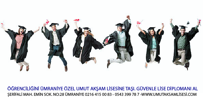 İstanbul umraniye ozel umut aksam lisesi lise diplomasi 