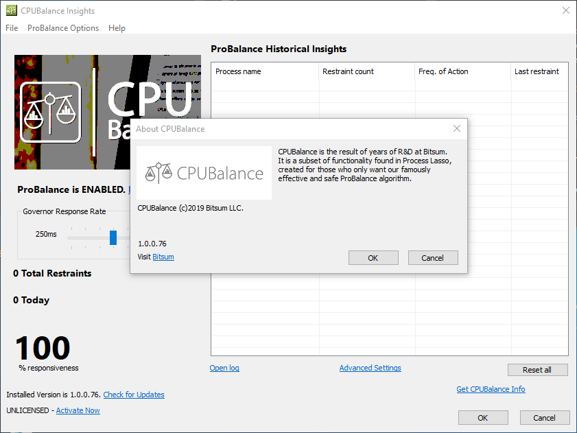 Bitsum: CPUBalance Pro 1.0.0.80 | Full