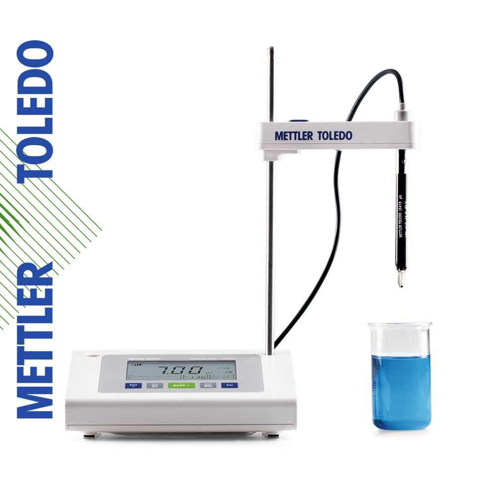 METTLER TOLEDO FiveEasy Plus FP20 pH Metre TRIS Kit LE420 Elektrod ile -2.00... 16.00 pH