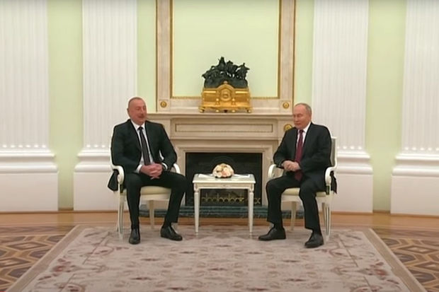 Moskvada İlham Əliyevin Vladimir Putinlə görüşü olub – YENİLƏNİB + VİDEO