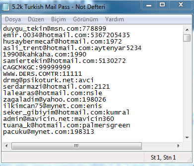 Turkiye Combo Mail Pass 2018