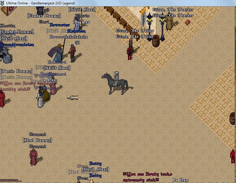 Карта мира ultima online