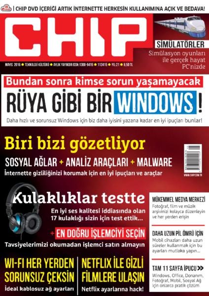 Chip Mayıs 2016 PDF Dergi İndir