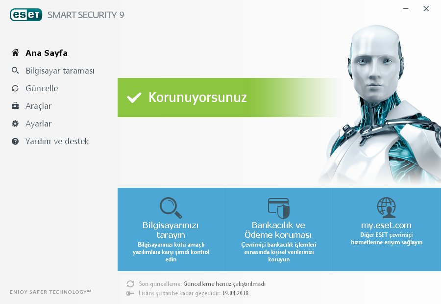 ESET Smart Security 9.0.381.1 Final TR | Katılımsız