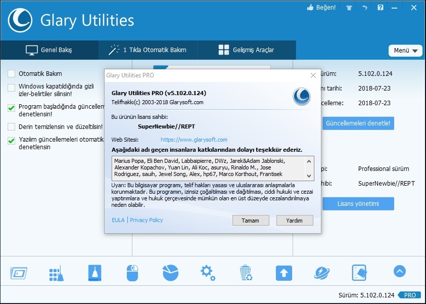 Glary: Utilities Pro 5.128.0.153 | Full