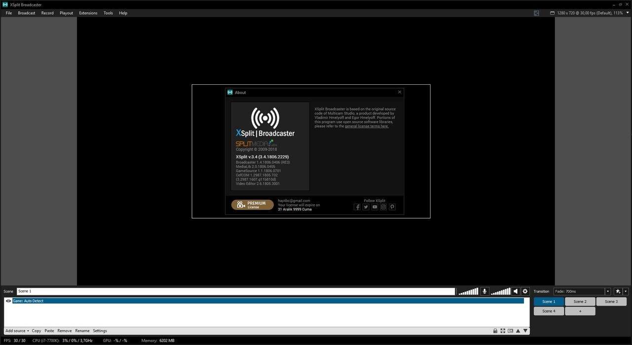 XSplit Broadcaster 3.5.1808.2937 | Full