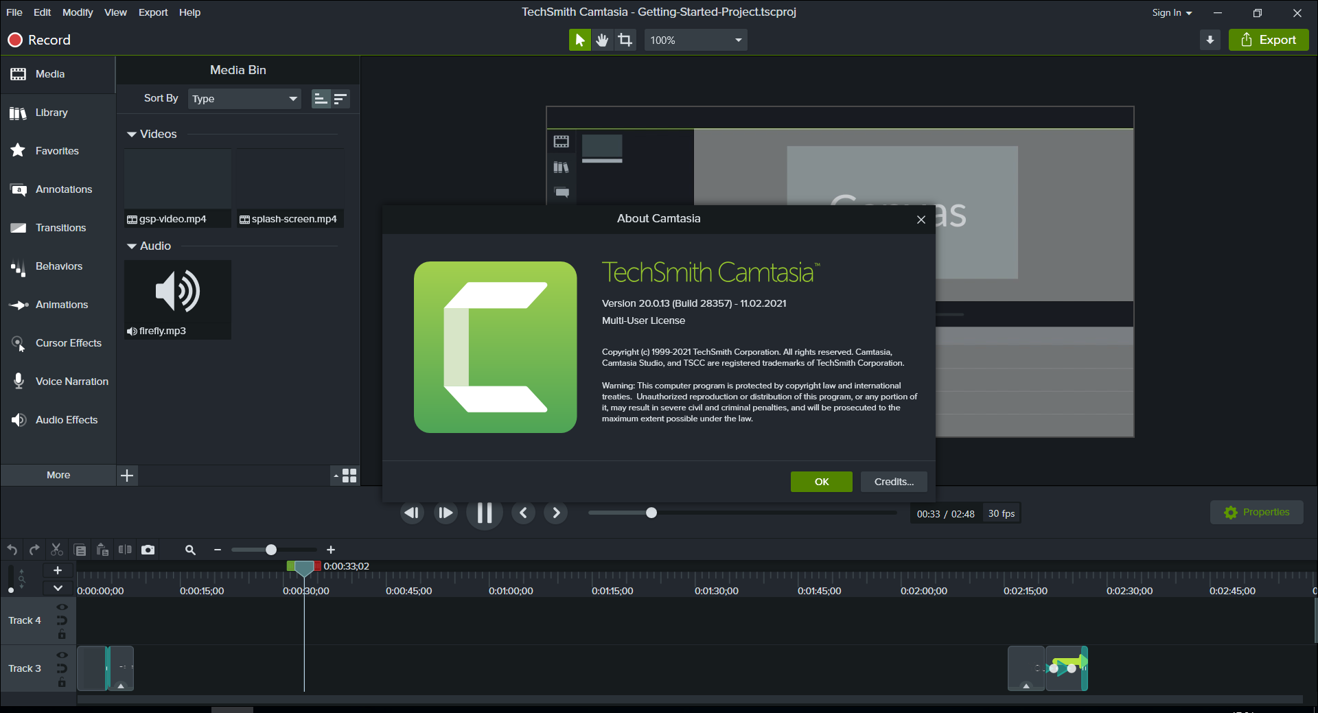 TechSmith Camtasia Camtasia 20.0.13 Build 28357 (x64) | Katılımsız