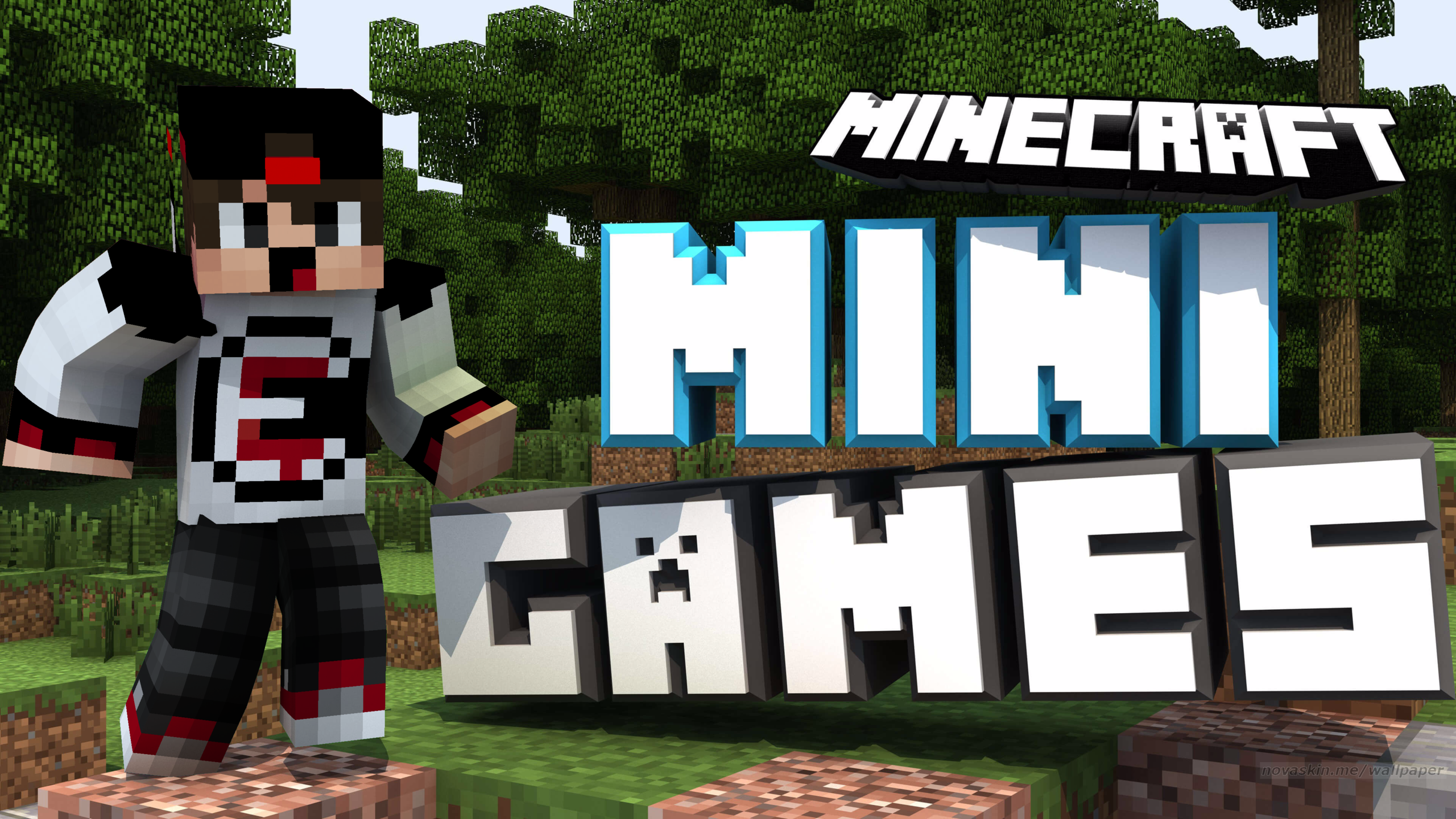 Mini games. Сплифф майнкрафт. Hivemc Skin.