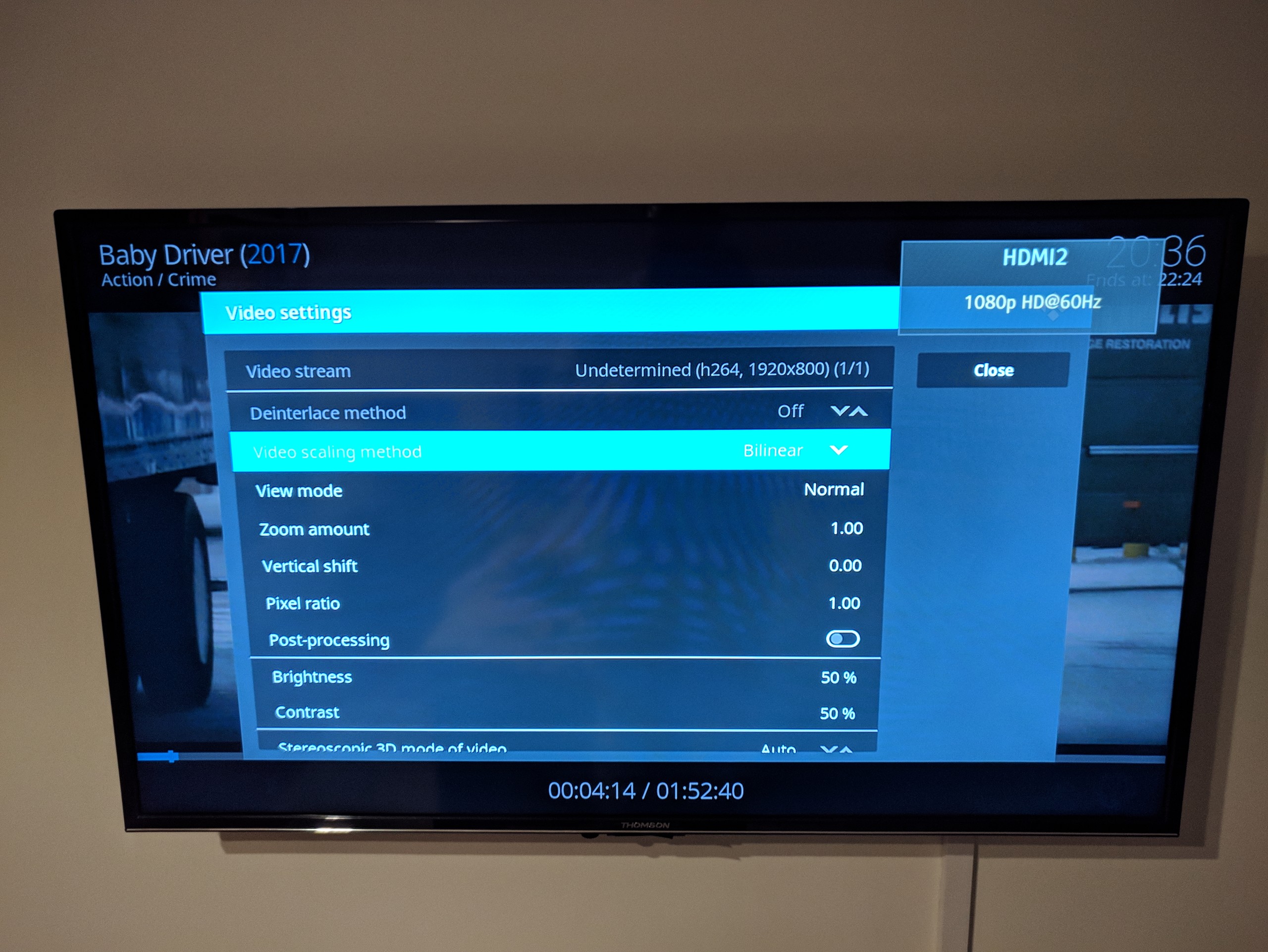 can a 720p tv display 1080p