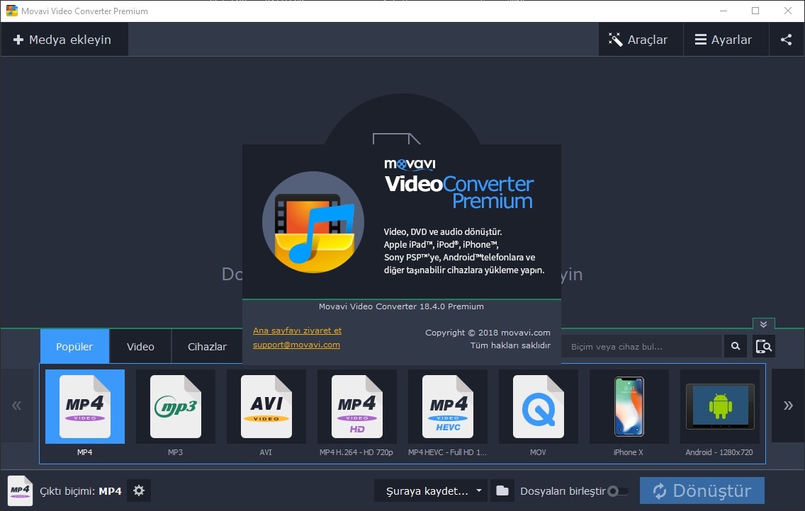 Movavi Video Converter Premium 19.1.0 | Full