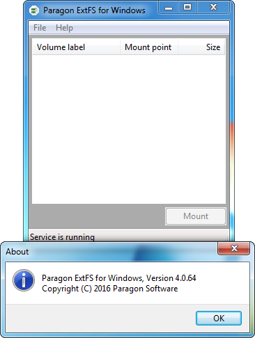 Paragon ExtFS for Windows 4.0.64 | Katılımsız