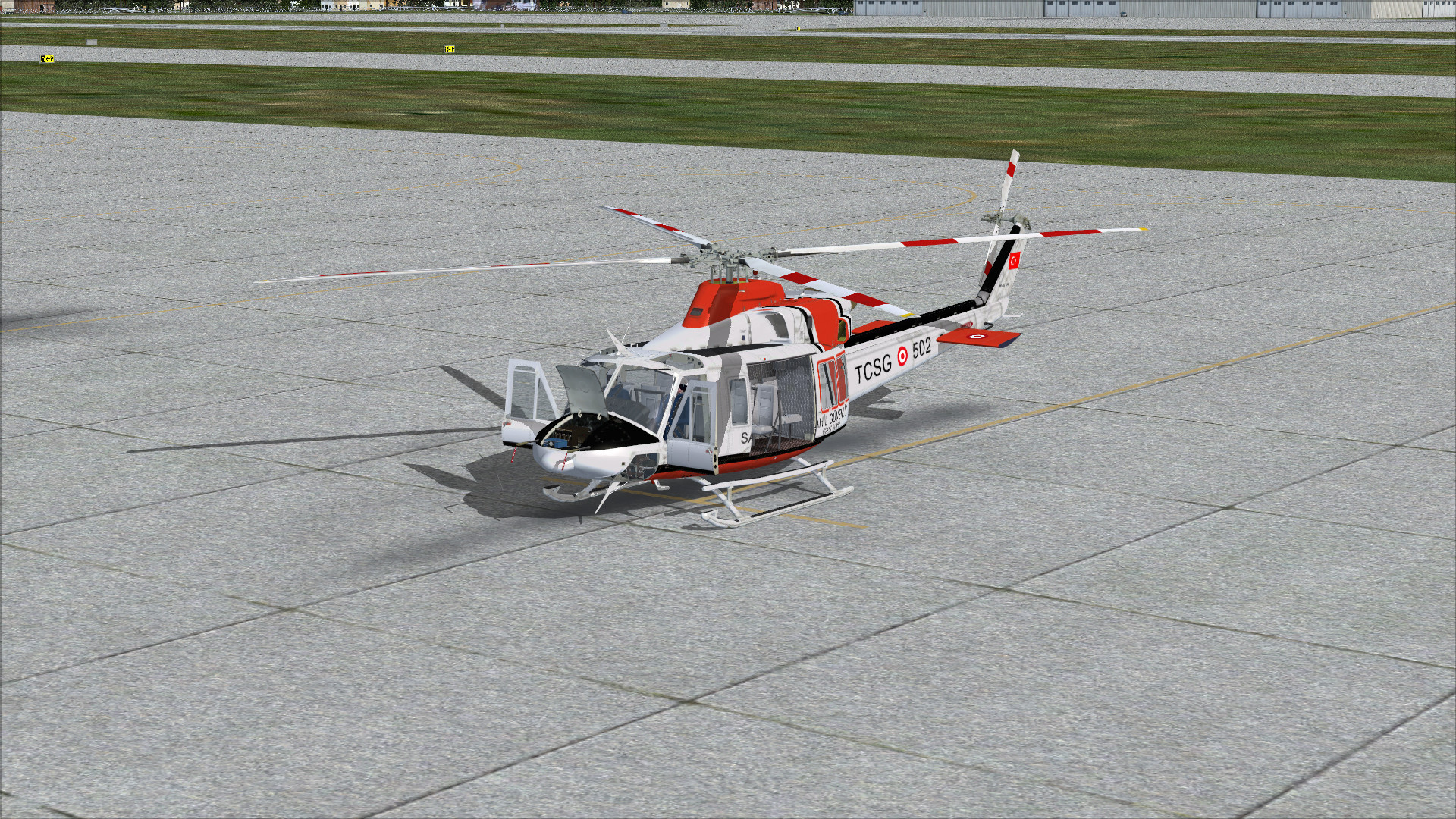 Cerasim Bell-412 Sahil Güvenlik Komutanlığı Boyaması Bzb2PD