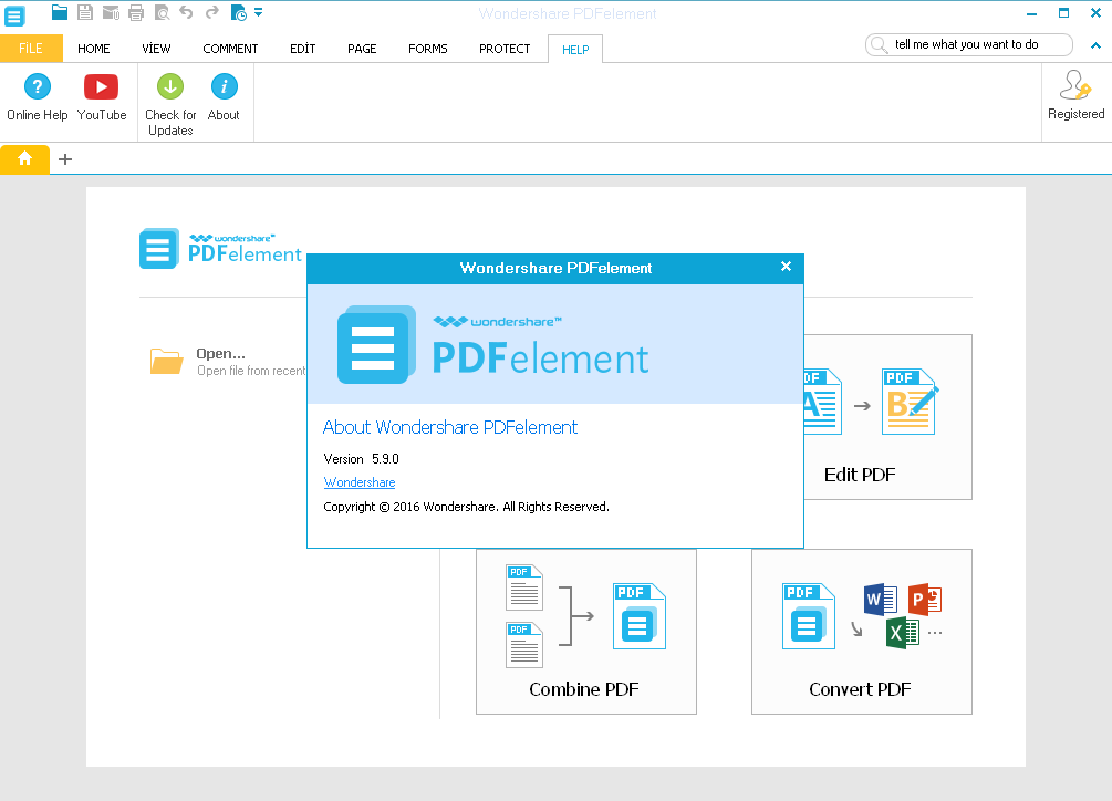 Wondershare PDFelement 5.9.0.7 | Katılımsız