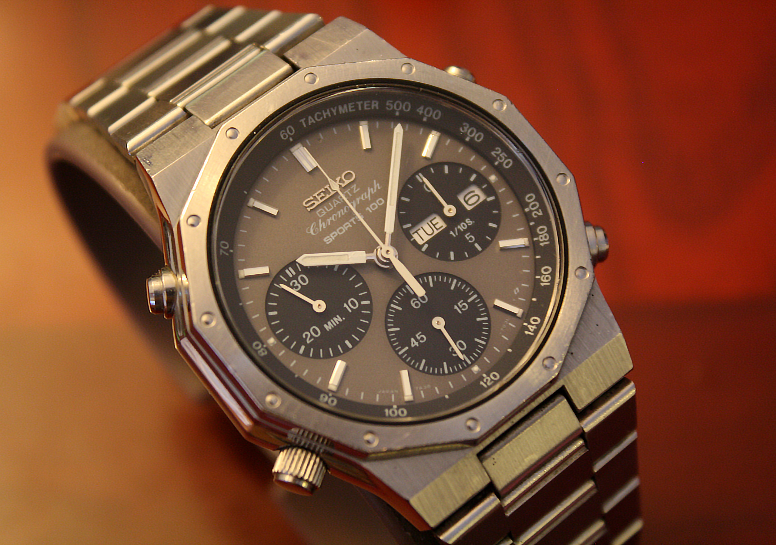 Chronograph quartz