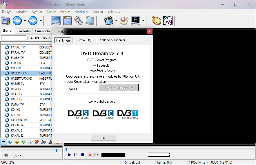 DVB Dream 2.7.4 Final | Katılımsız