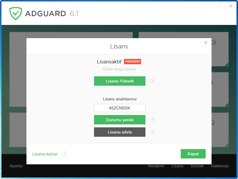 Adguard Premium 6.1.298.1564 | Katılımsız