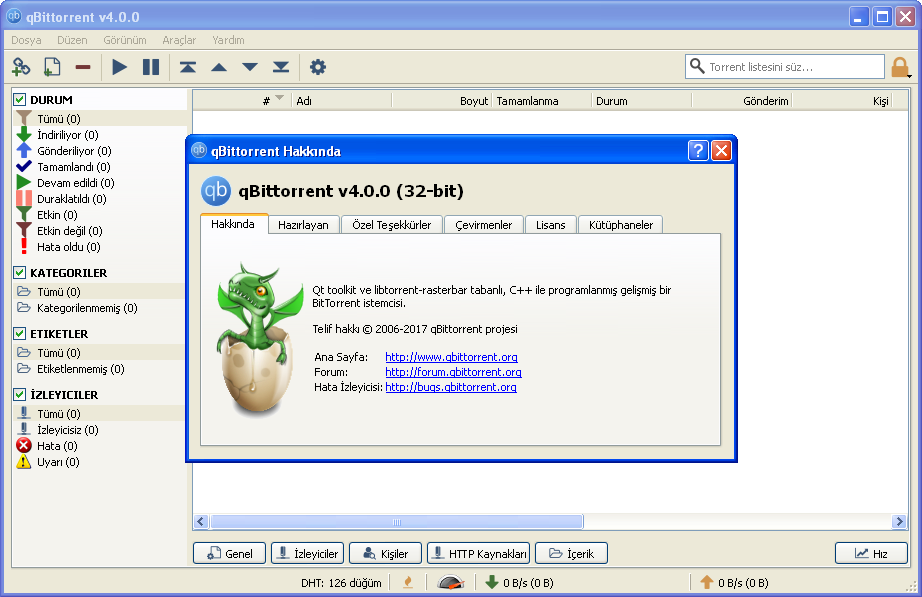 qBittorrent 4.0.3 Final | Katılımsız