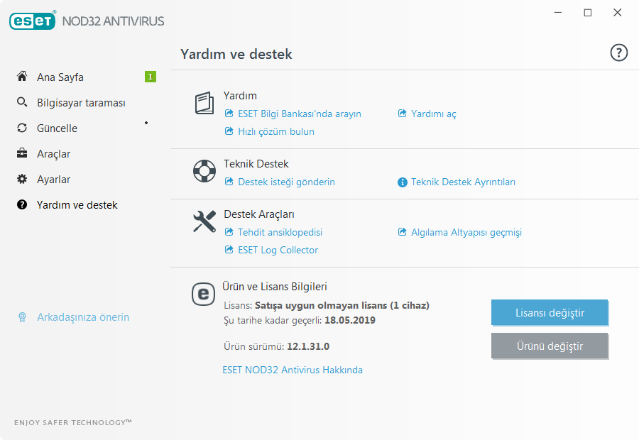 ESET NOD32 Antivirus 12.1.31.0 Final | Katılımsız