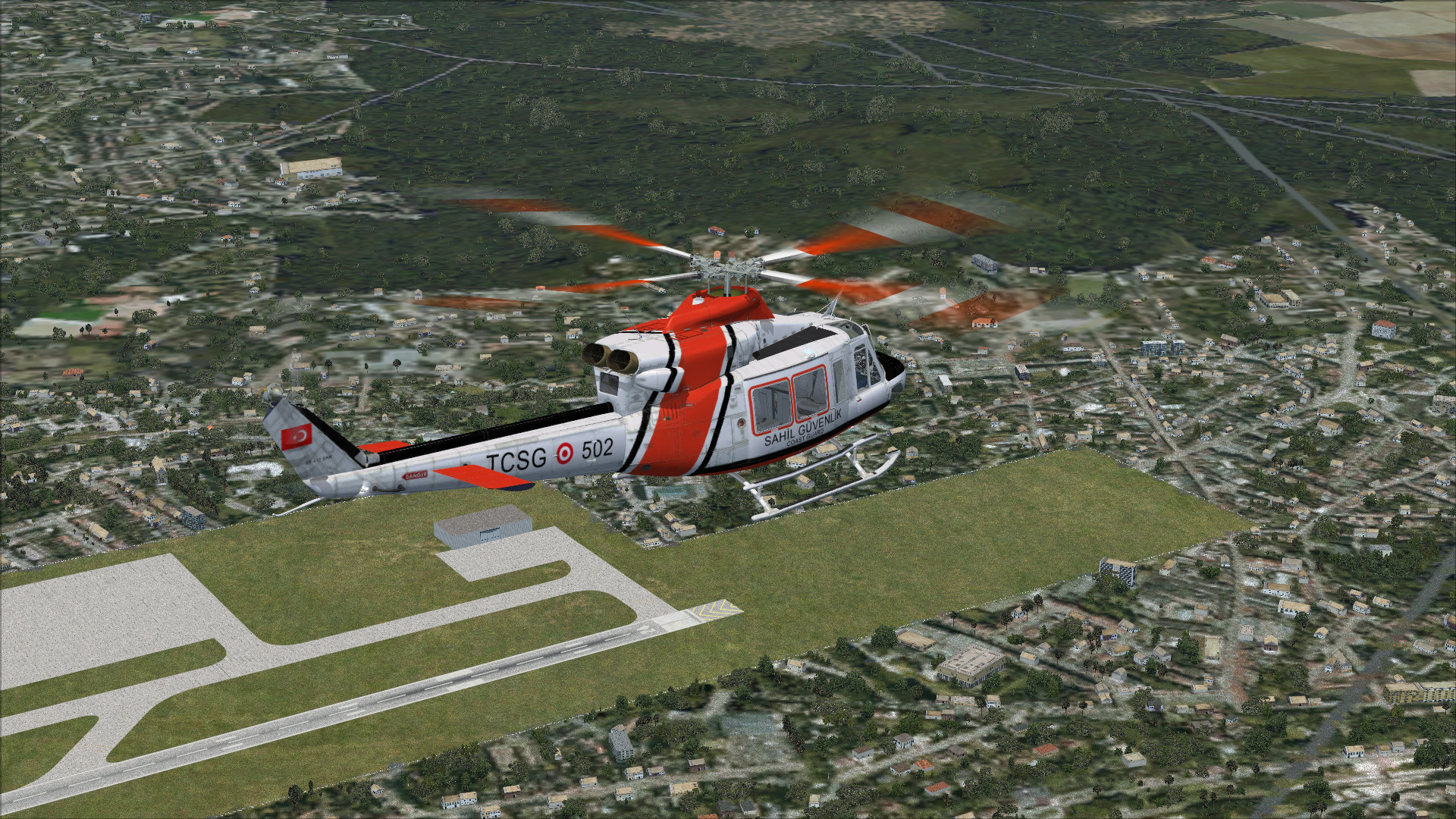 Cerasim Bell-412 Sahil Güvenlik Komutanlığı Boyaması LDR3Ab