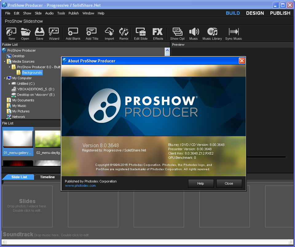 Photodex ProShow Producer 8.0.3648 | Katılımsız