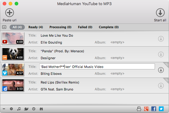 MediaHuman YouTube To MP3 Converter 3.9.9.70 (2903) - (x64)