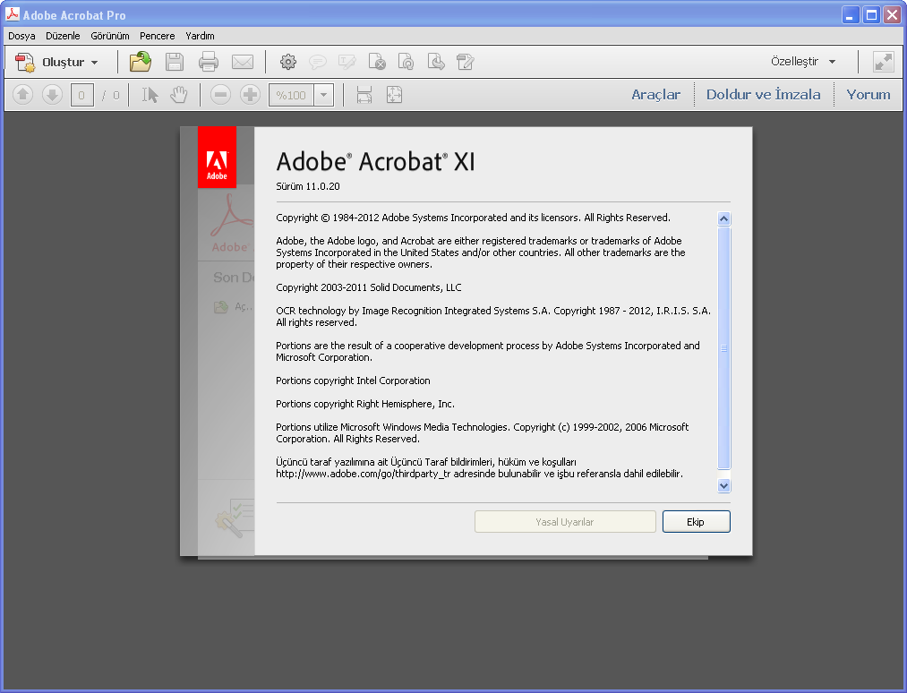 Adobe Acrobat XI Pro 11.0.22 Final | Katılımsız