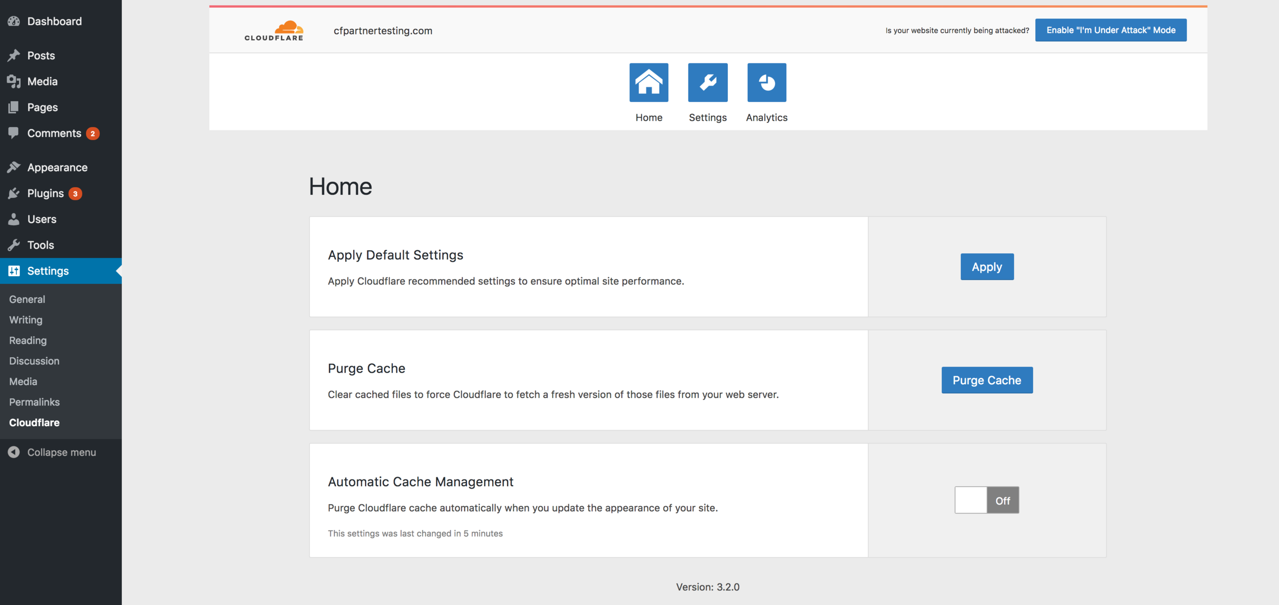 Web current. Comodo SSL И cloudflare. Cloudflare меню. Cloudflare Purge cache.