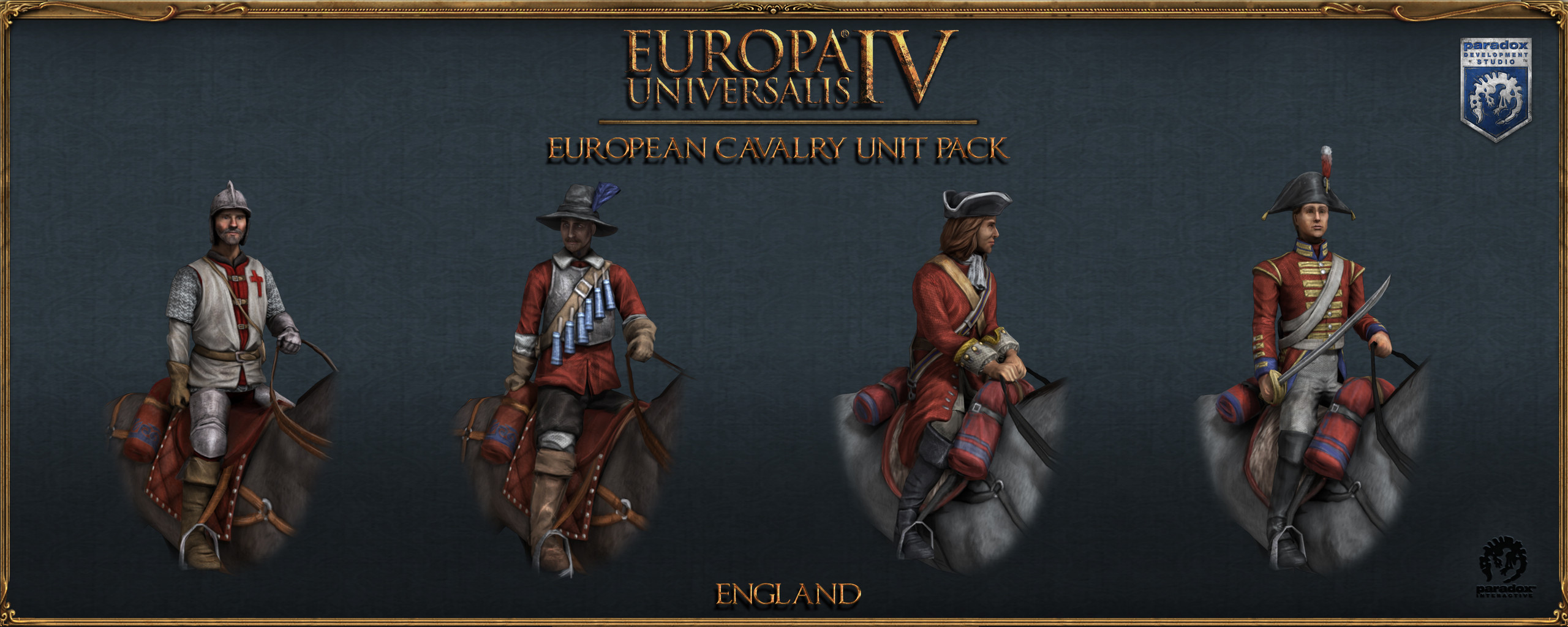 Avrupa Atlıları Birim Paketi (European Cavalry Unit Pack). 