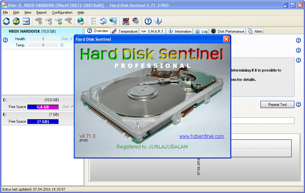 hard disk sentinel pro 4.7