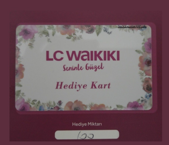 Lc waikiki карта скидок