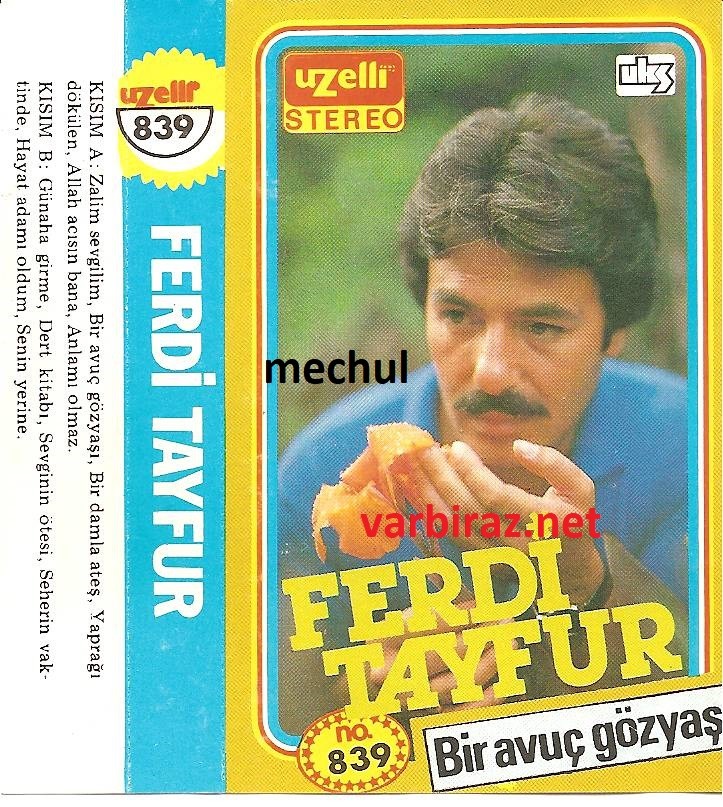 Tecavüzü Ferdi Tayfur Utaniyorum